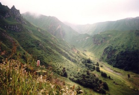 В горах Оверни